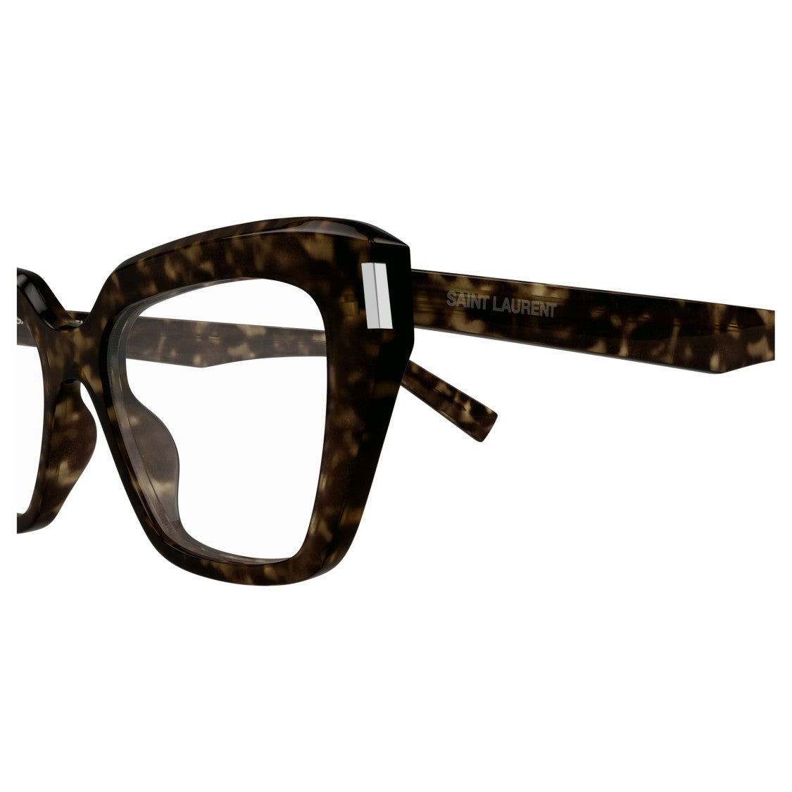 Saint Laurent Sl 829 Oversized Tortoiseshell Square-Frame Sunglasses