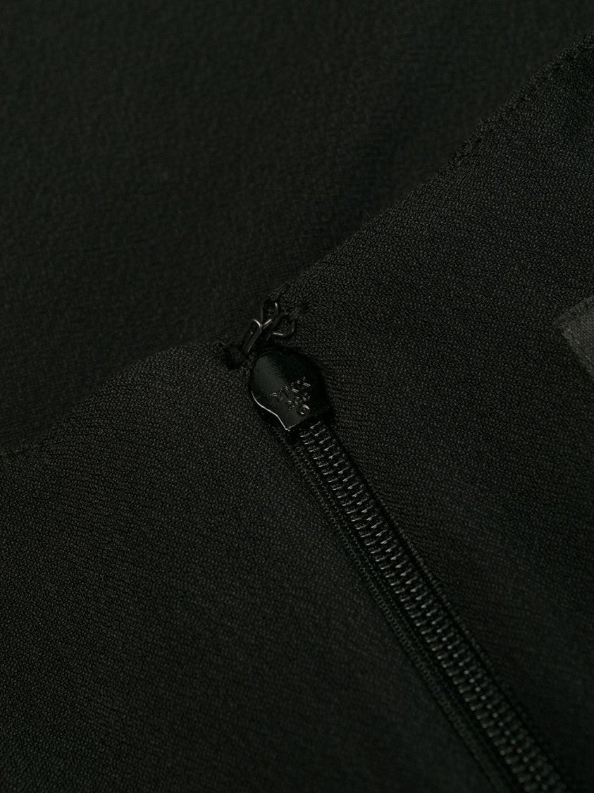 Dsquared2 Fitted Midi Dress With Floral Bead Embellishments