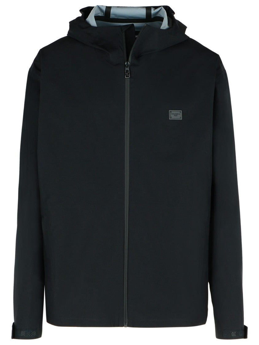 Dolce & Gabbana Black Nylon Jacket