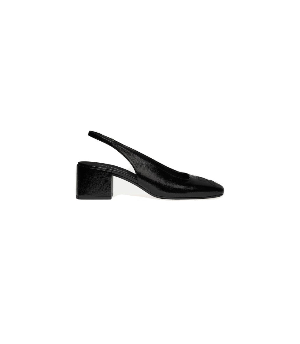 Courrèges Talons Slingbacks Heritage En Vinyle