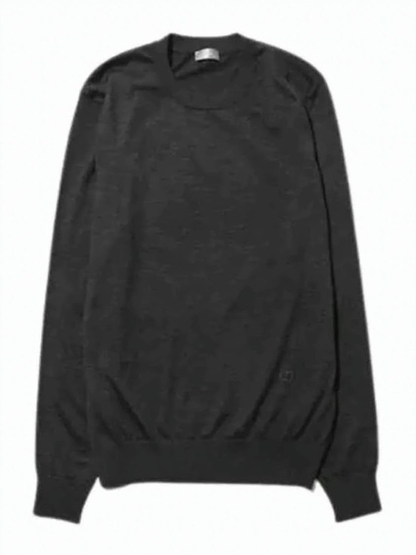 Dior Long-Sleeve Cashmere Sweater With Ribbed Detailing