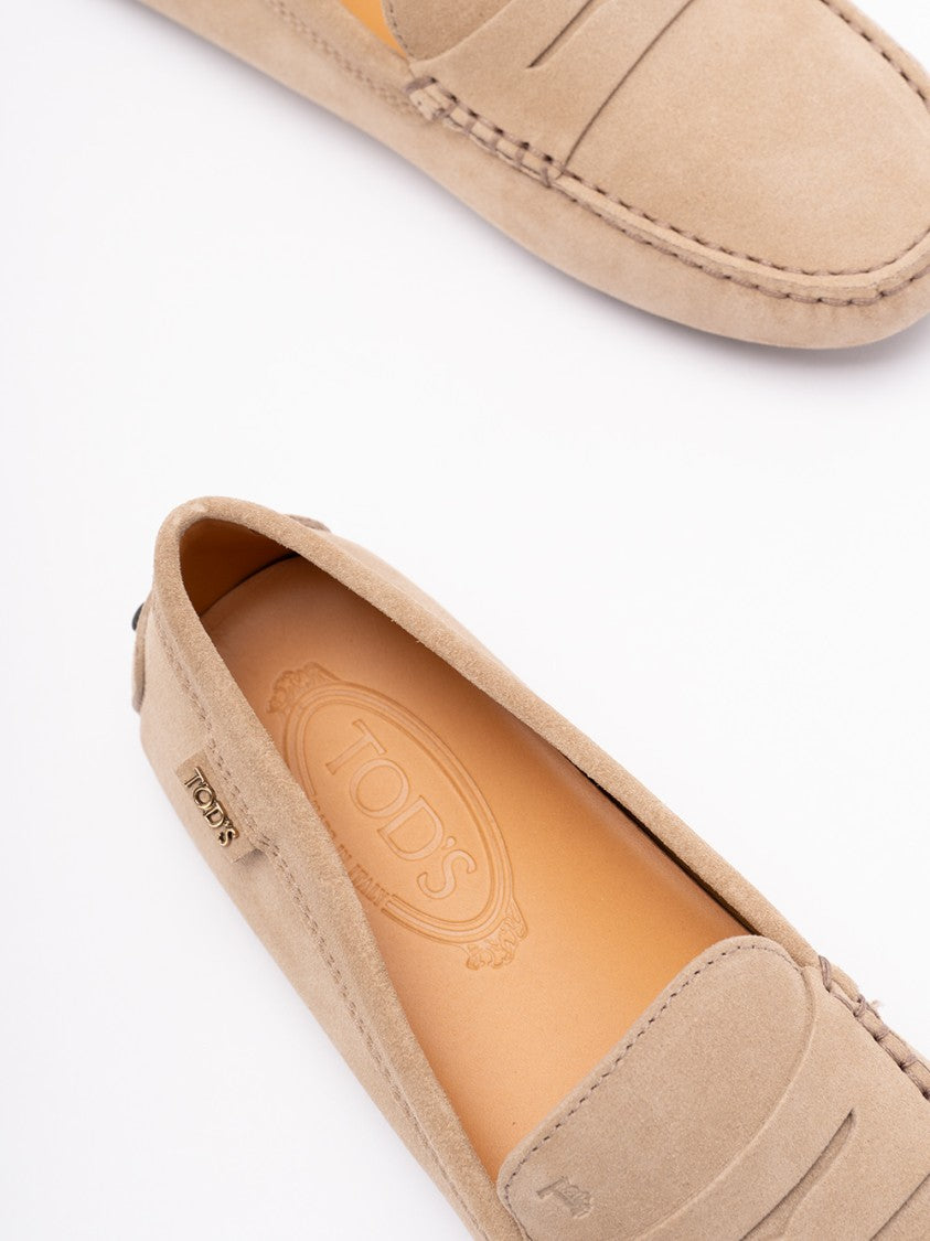 Tod's `Gommino` Driving Shoes In Suede