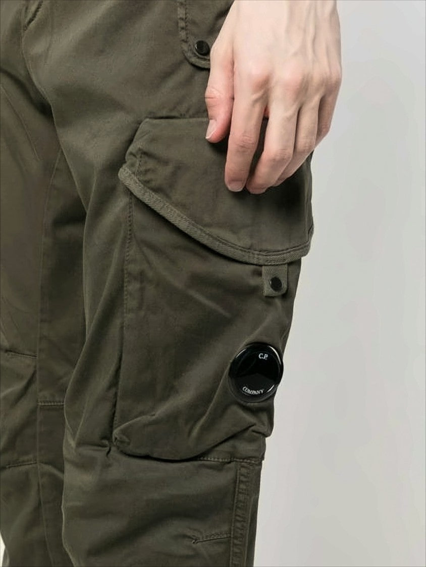 C.P. Company Utilitarian Straight Pants With Cargo Pockets