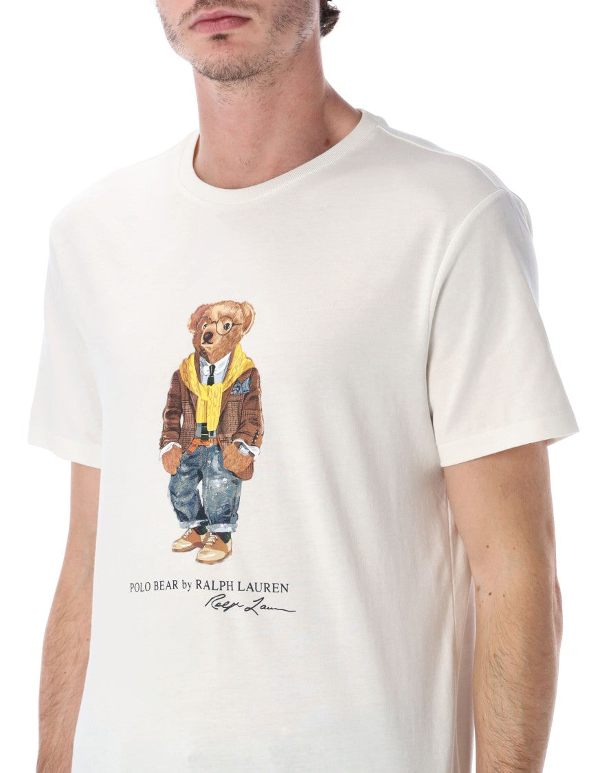 Polo Ralph Lauren Polo Custom Slim Fit Polo Bear T-Shirt