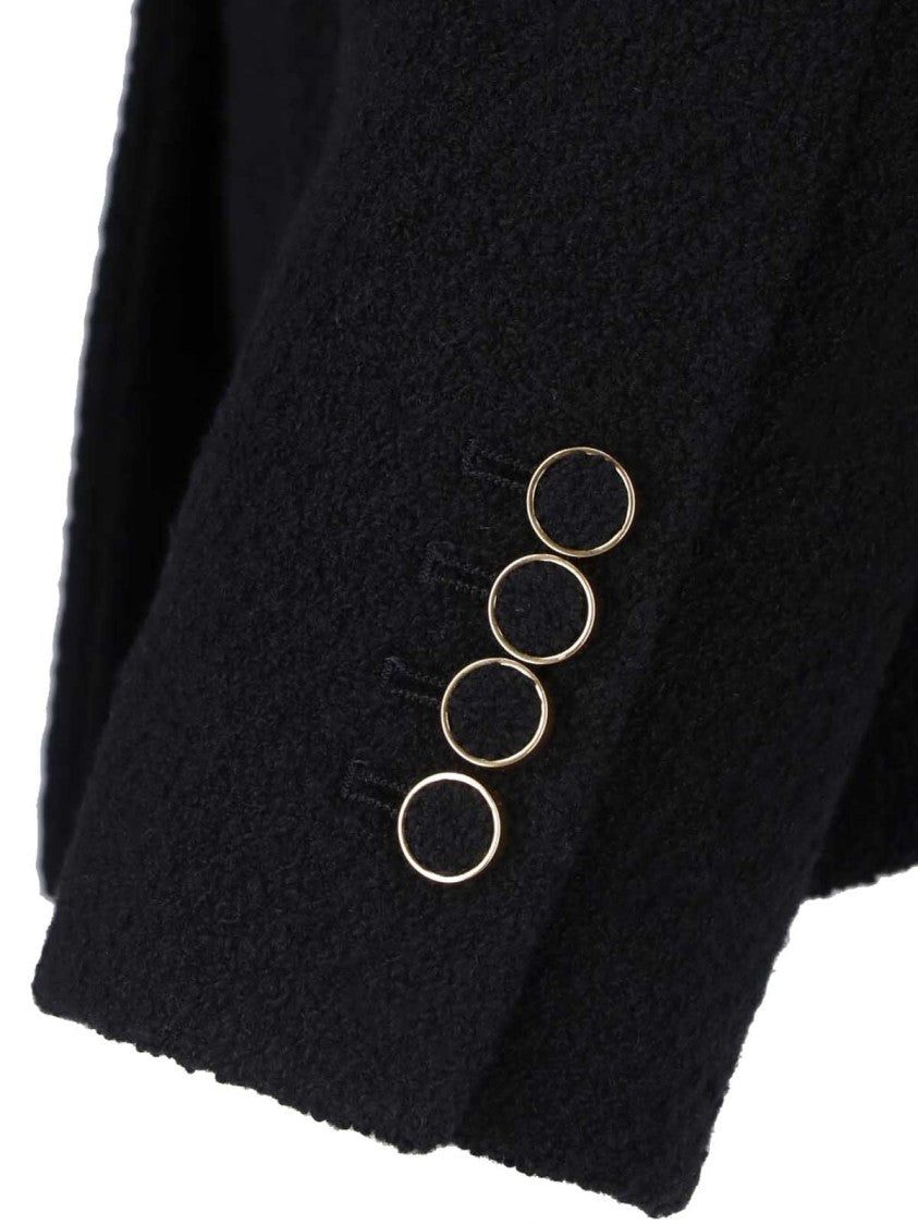Chloé Tailored Cropped Jacket With Structured Collar