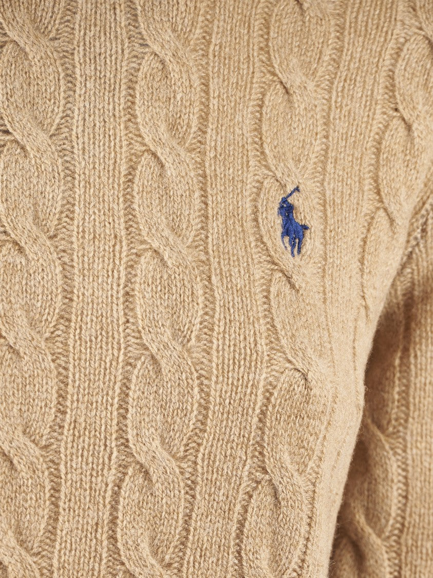 Polo Ralph Lauren Classic Cable Knit Long-Sleeve Pullover By Polo Ralph Lauren
