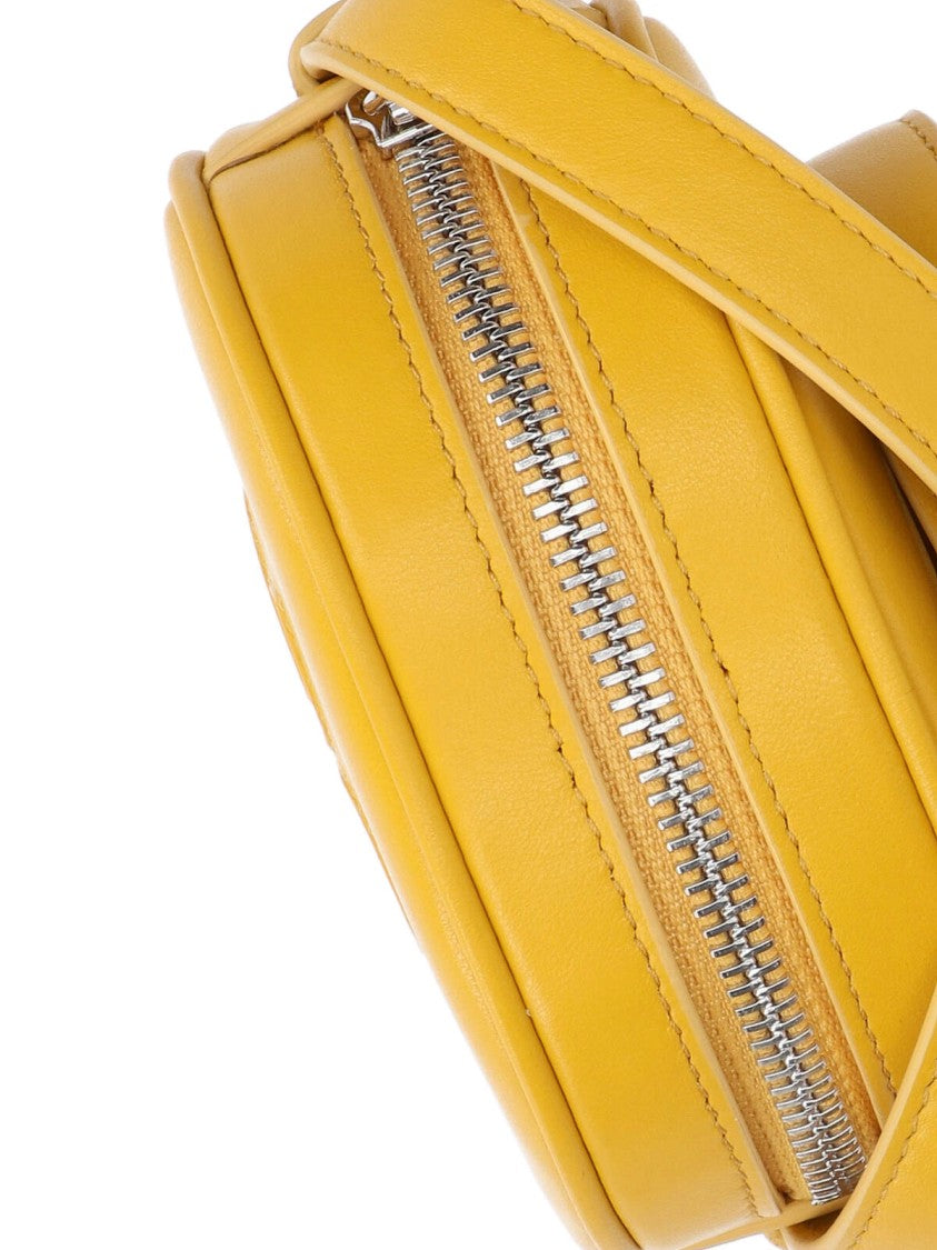 Courrèges "Reedition Circle" Mini Bag – Yellow