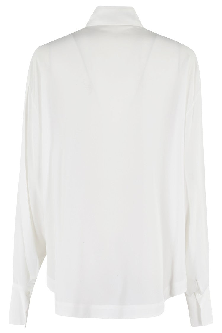 Federica Tosi Over Crepe De Chine Shirt