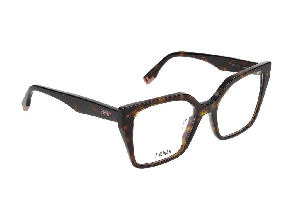 Maison Fendi Tortoiseshell Fe50002i Bold Oversized Eyeglasses