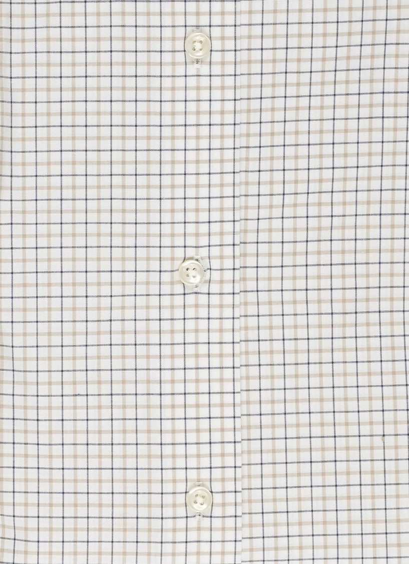 Polo Ralph Lauren Brown Pony Check Cotton Shirt