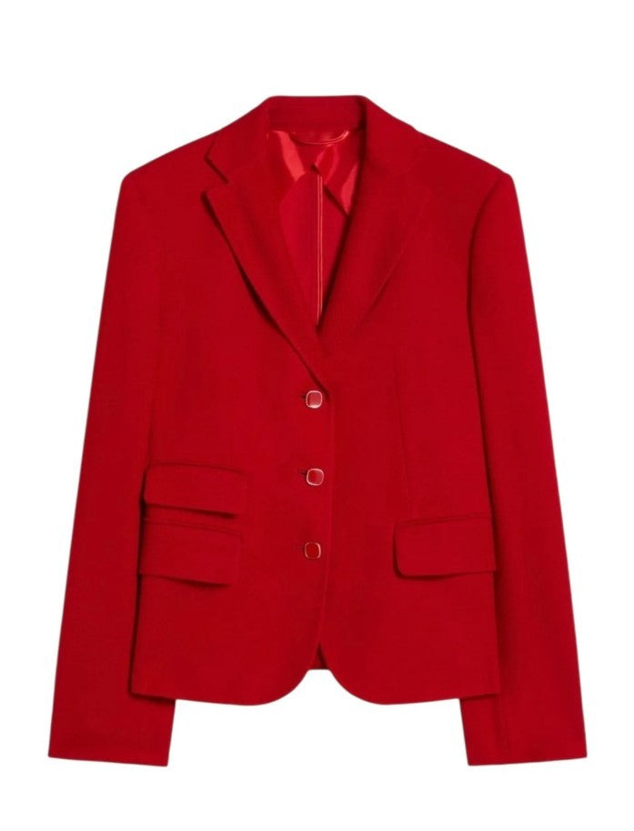 Max Mara Tailored Blazer With Enamelled Button Accents