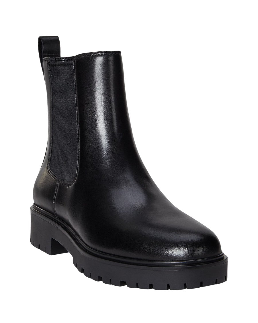 Lauren Ralph Lauren Sleek Black Ankle Boots