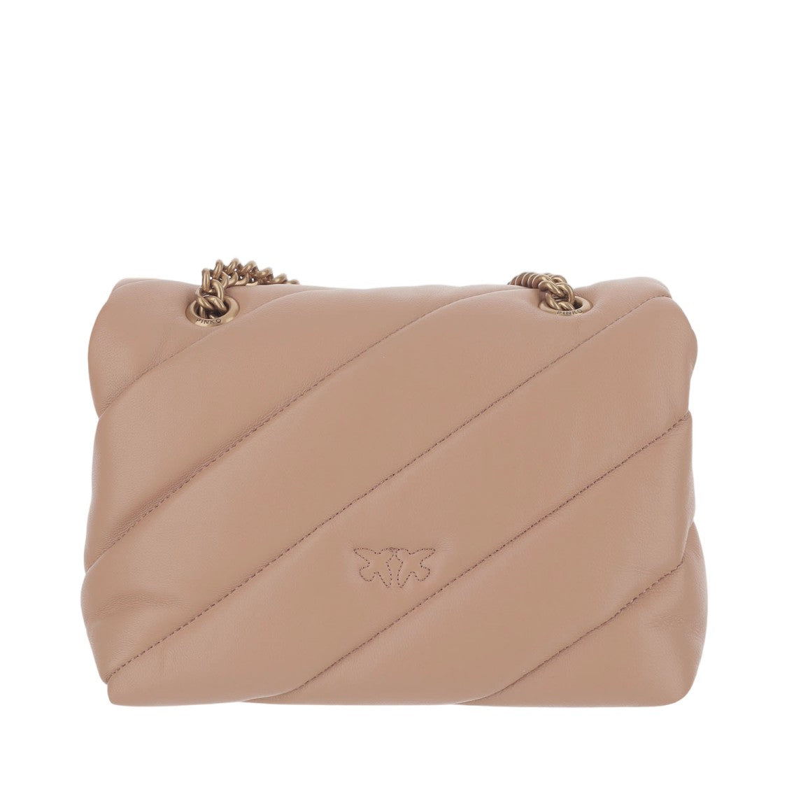 Pinko Quilted Nappa Leather Shoulder Bag