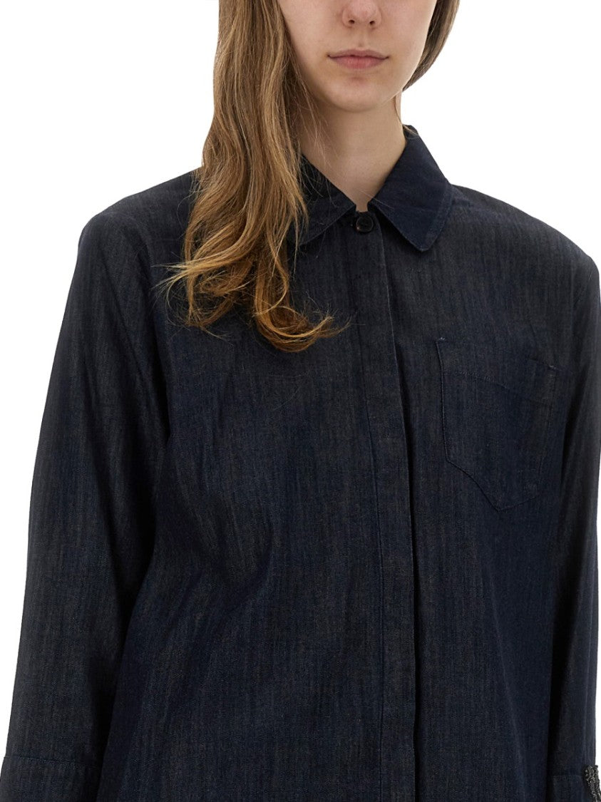 Max Mara Ellen Pocket Cotton Shirt