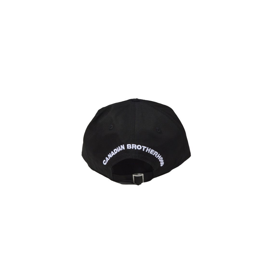 Dsquared2 Black Cotton Canadian Leaf Cap