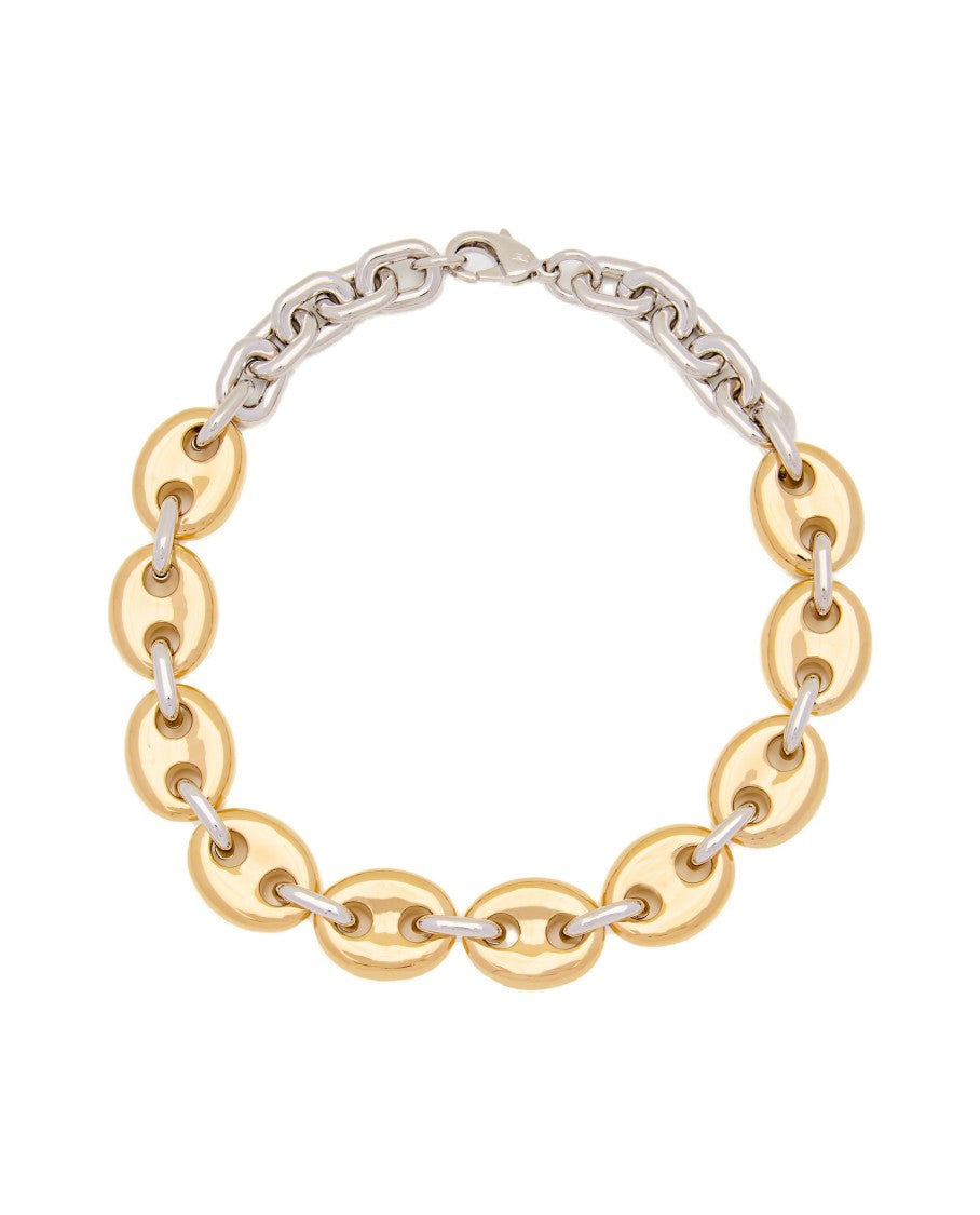 Rabanne Gold And Silver Necklace