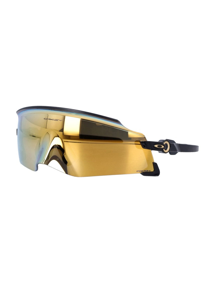 Oakley Frameless Gold Kato Sunglasses With Adjustable Rake