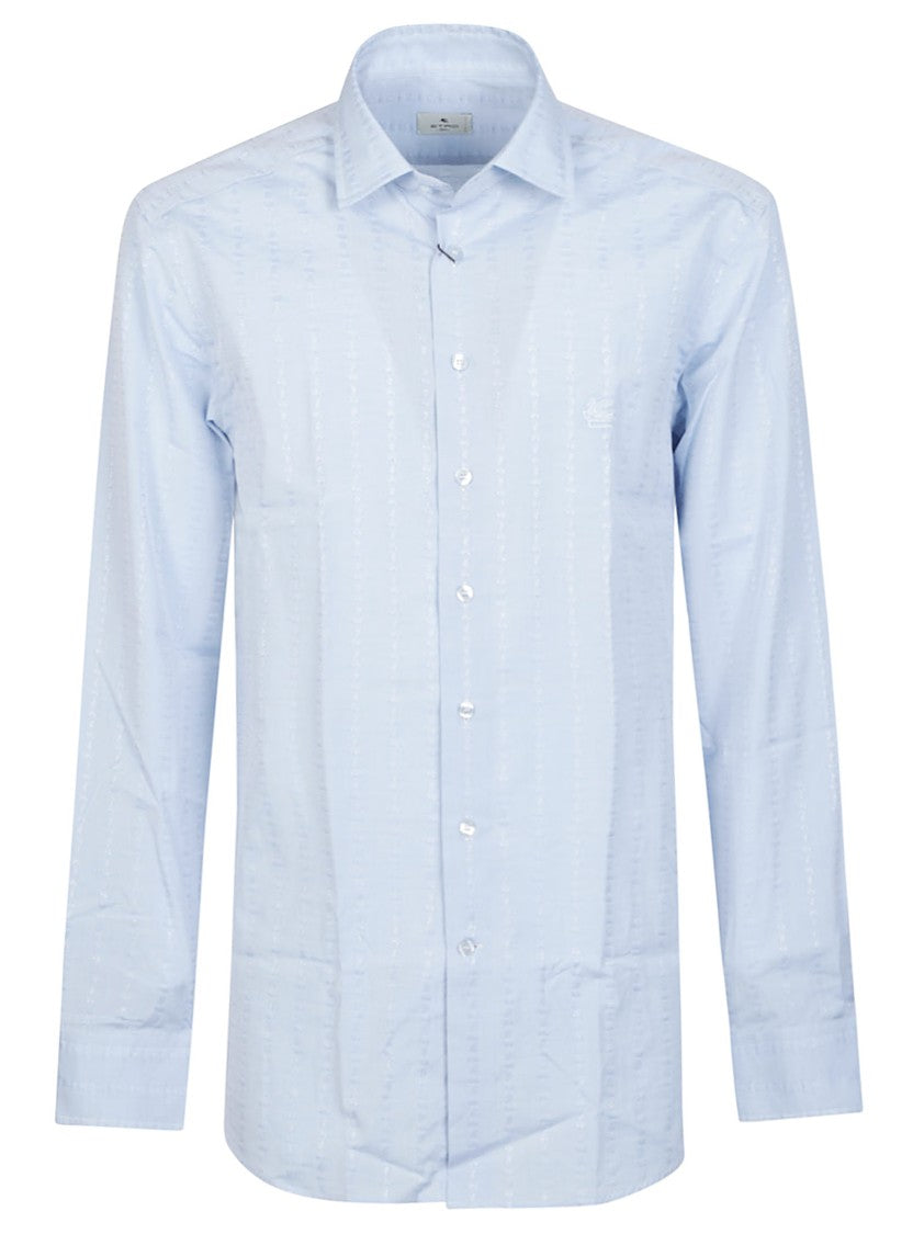 Etro Roma Long Sleeve Cotton Shirt
