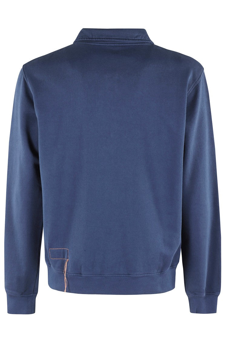 Fortela Half-Zip Sweatshirt With Pointed Collar