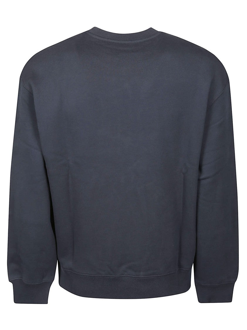 Maison Kitsuné Black Fox Head Cotton Sweatshirt