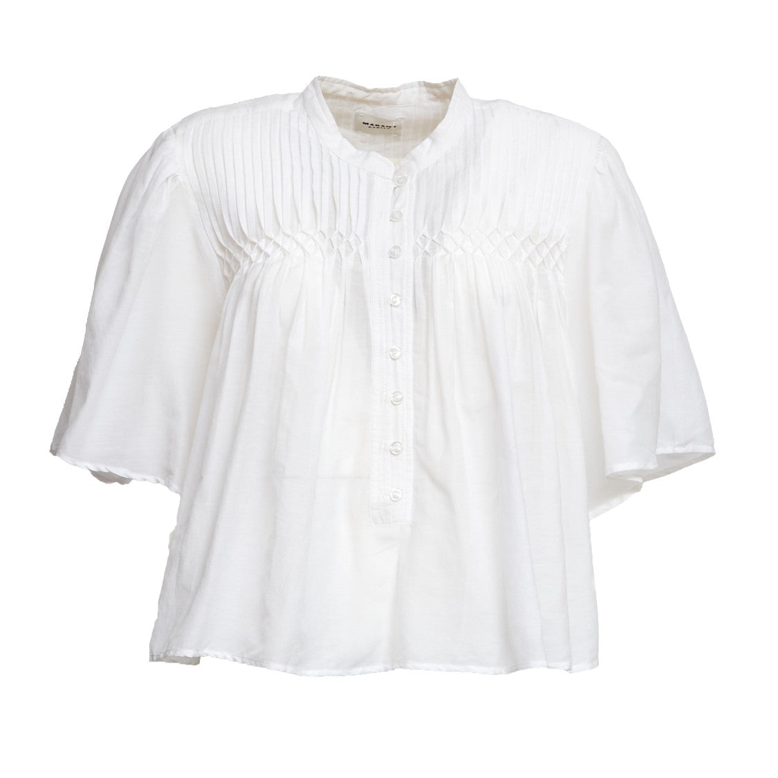 Isabel Marant Destiny Smocked Voile Day Dress