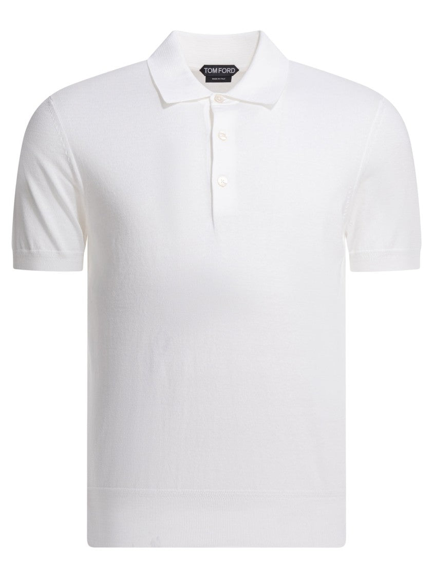 Tom Ford Cotton Knit Polo Shirt