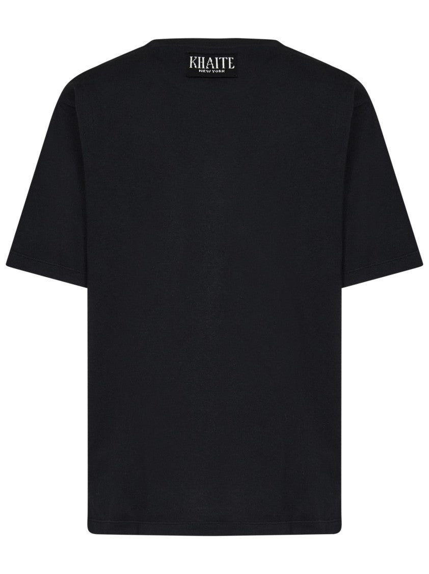 Khaite Cotton Jersey T-Shirt