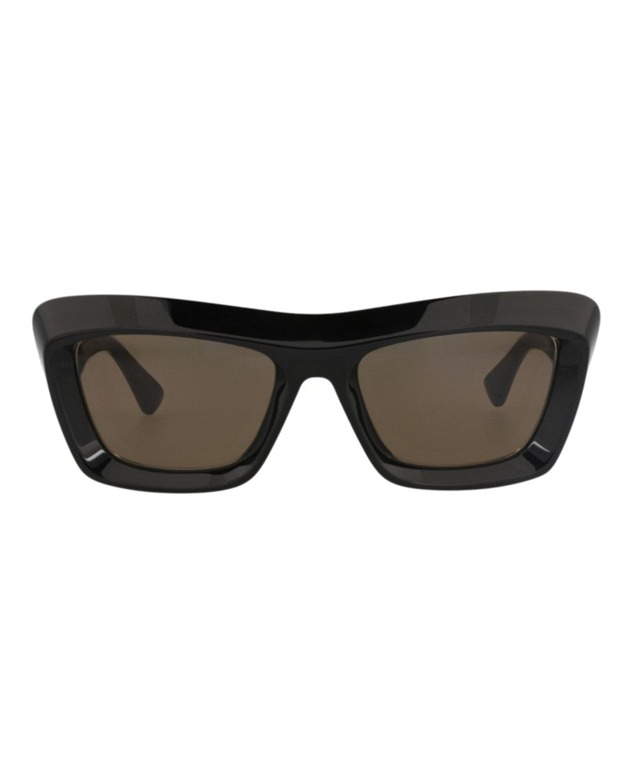 Bottega Veneta Square-Frame Recycled Acetate Sunglasses
