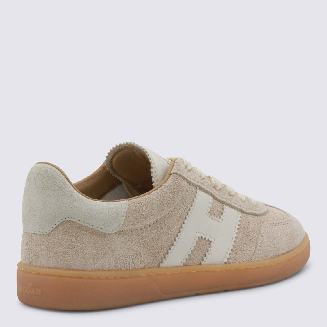 Hogan Beige Suede Cool Sneakers