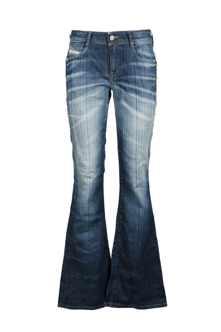 Diesel D-Ebbey Flared Jeans - Blue