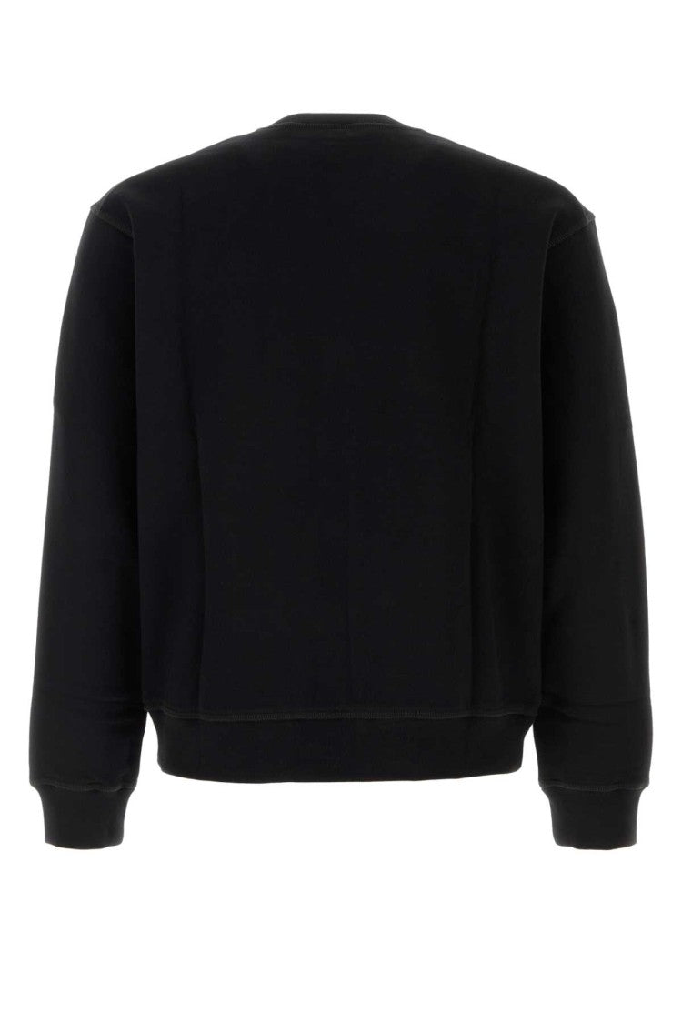 Dsquared2 Black Cotton Sweatshirt