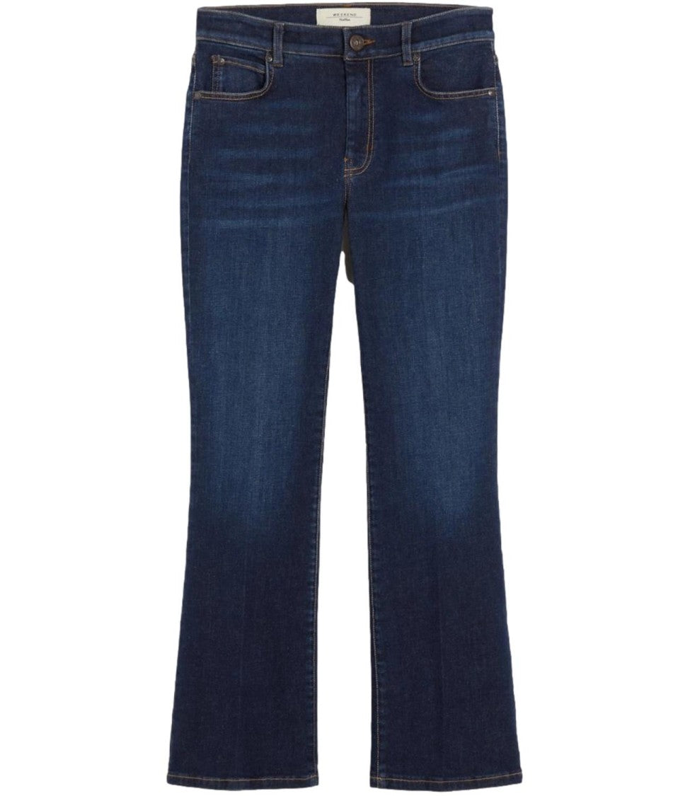 Max Mara Rapallo Straight-Leg Jeans In Deep Blue Wash