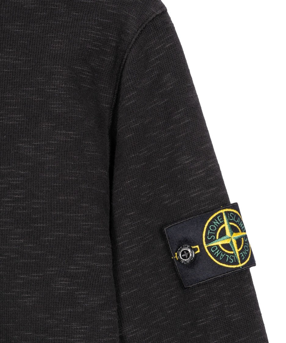 Stone Island Knit Polo With Logo