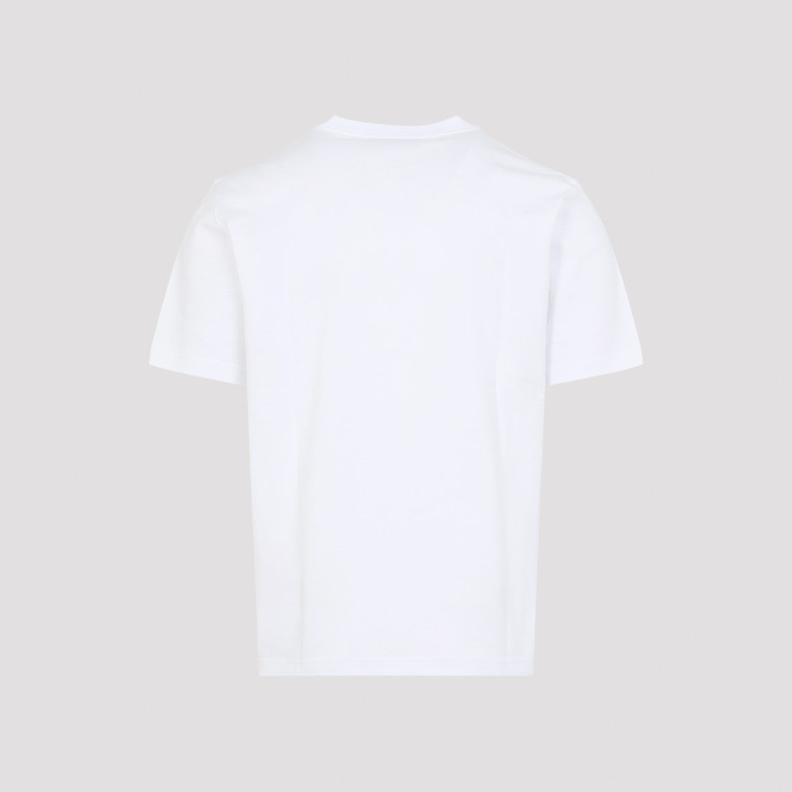Lanvin Logo White Cotton T-Shirt