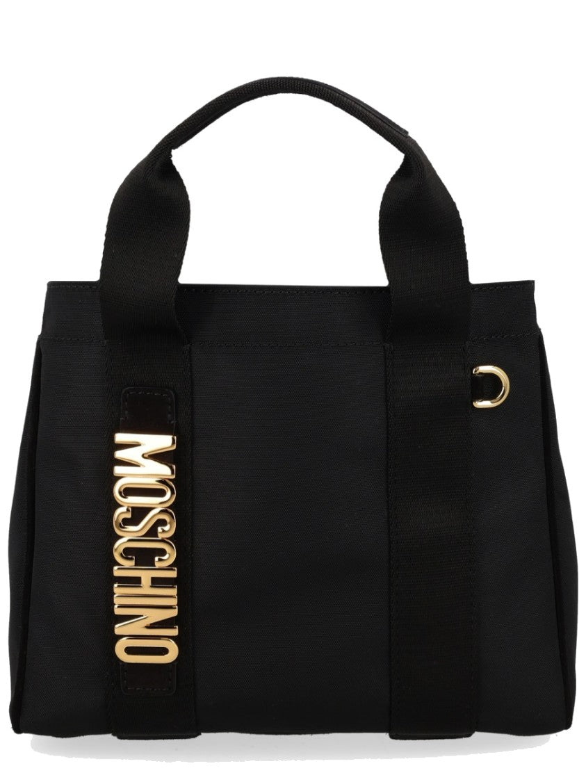 Moschino Carry Me Structured Vertical Tote Bag