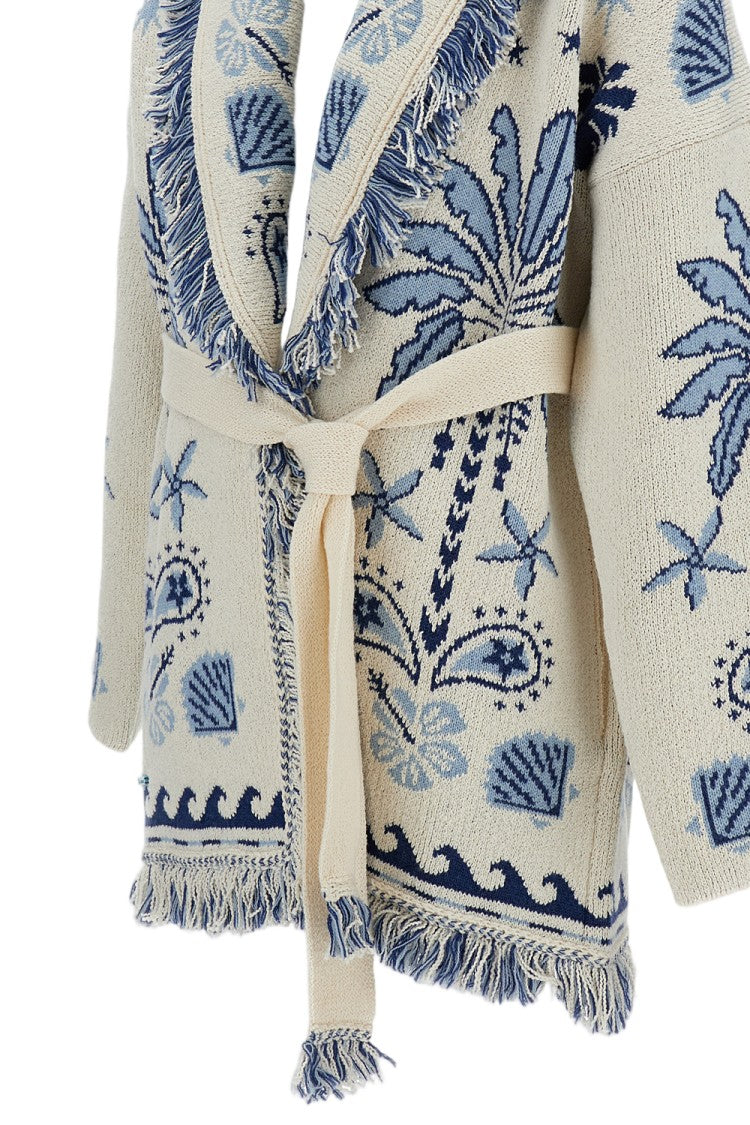 Alanui Long Cardigan 'Echoes Of The Island '