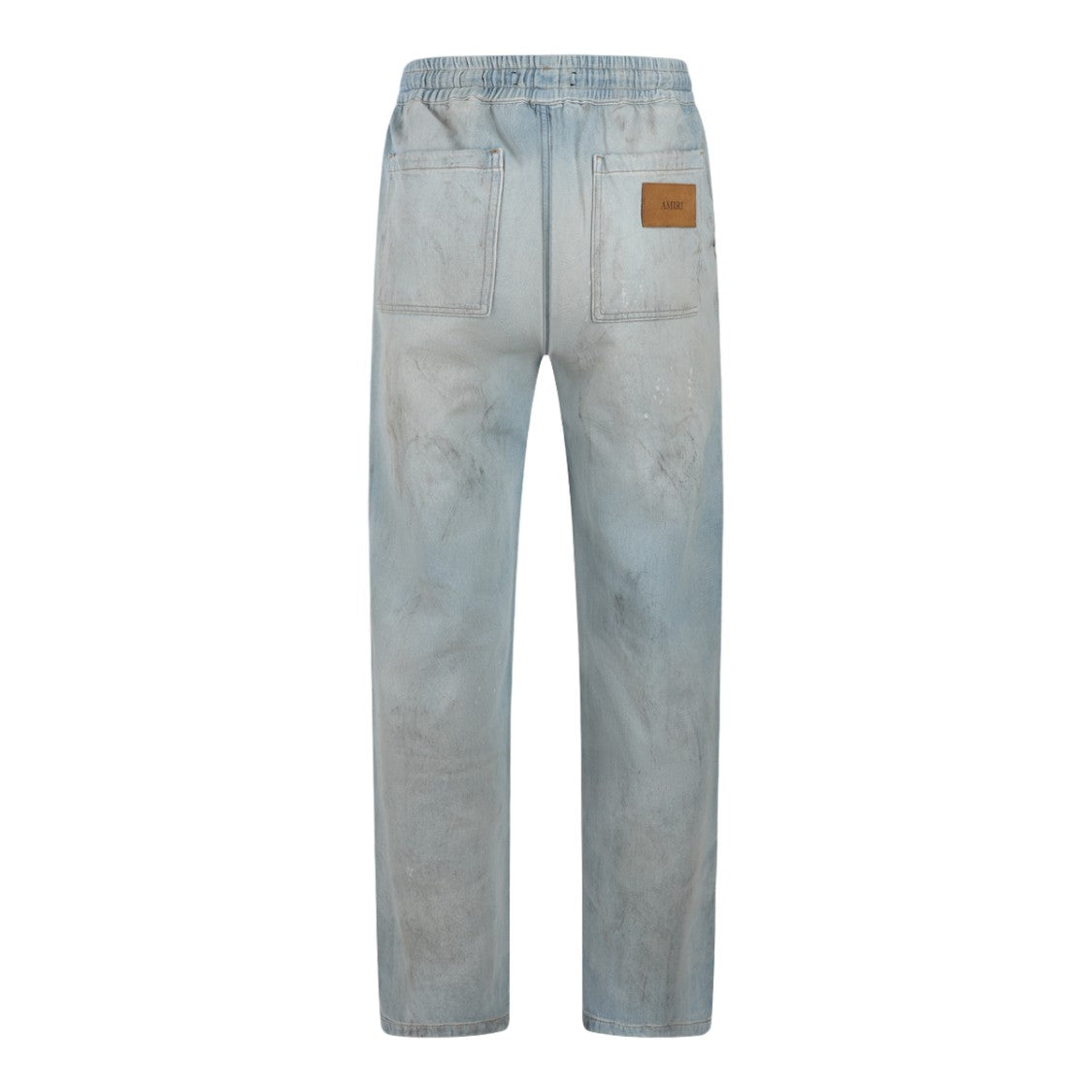 Amiri Light Wash Denim Jeans With Relaxed Fit