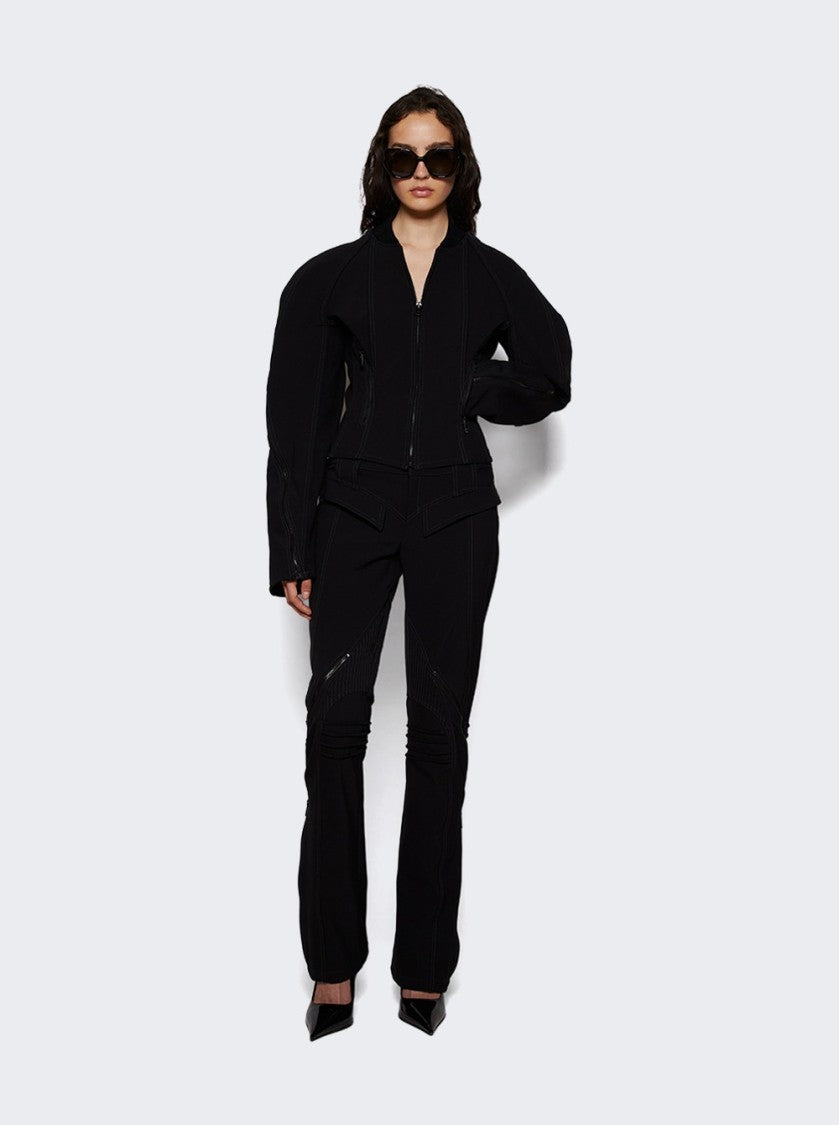 Mugler Zipped Scuba Pants