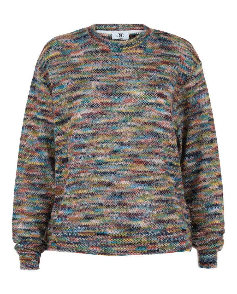 M Missoni Mottled Knit Sweater