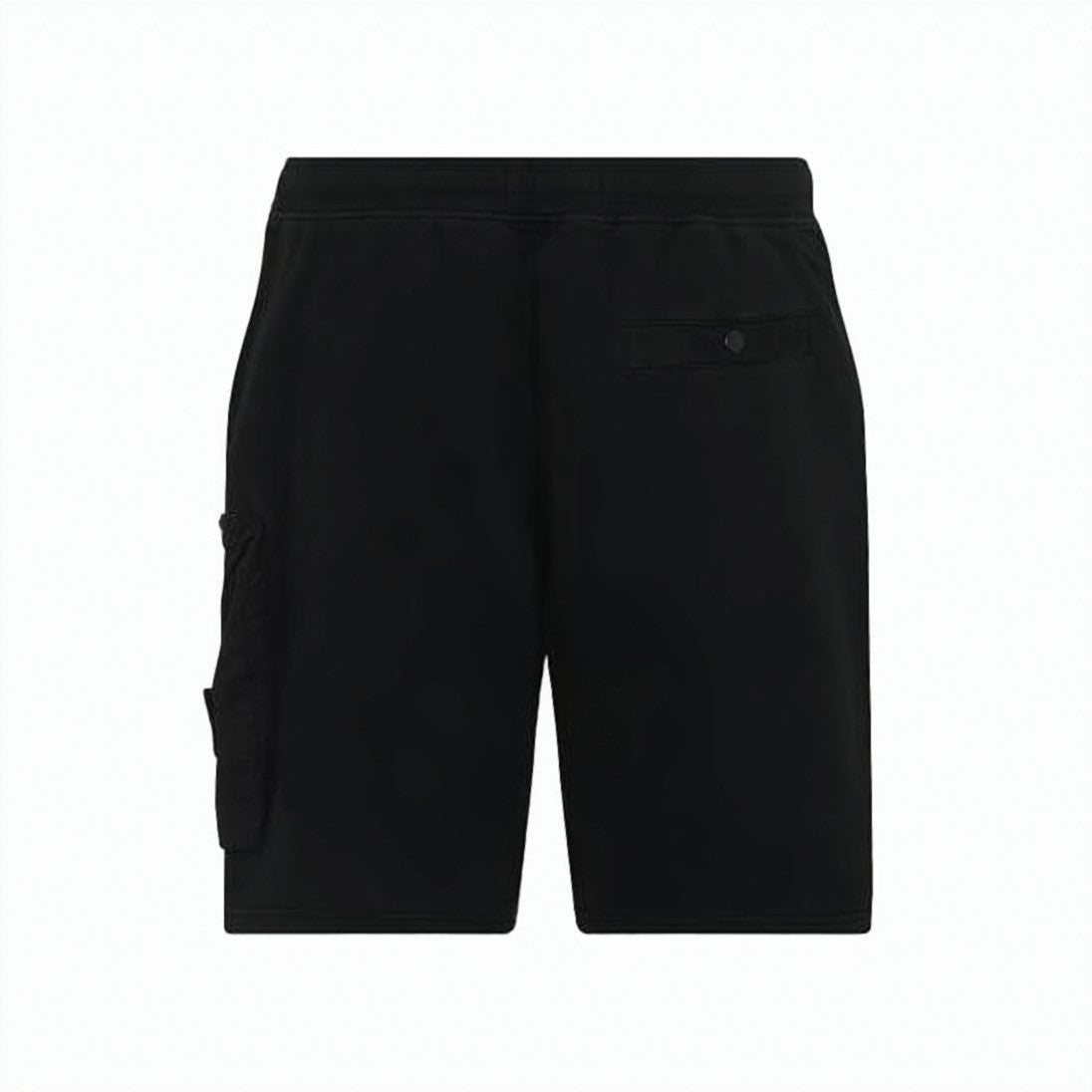 Stone Island Minimalist Black Cargo Shorts