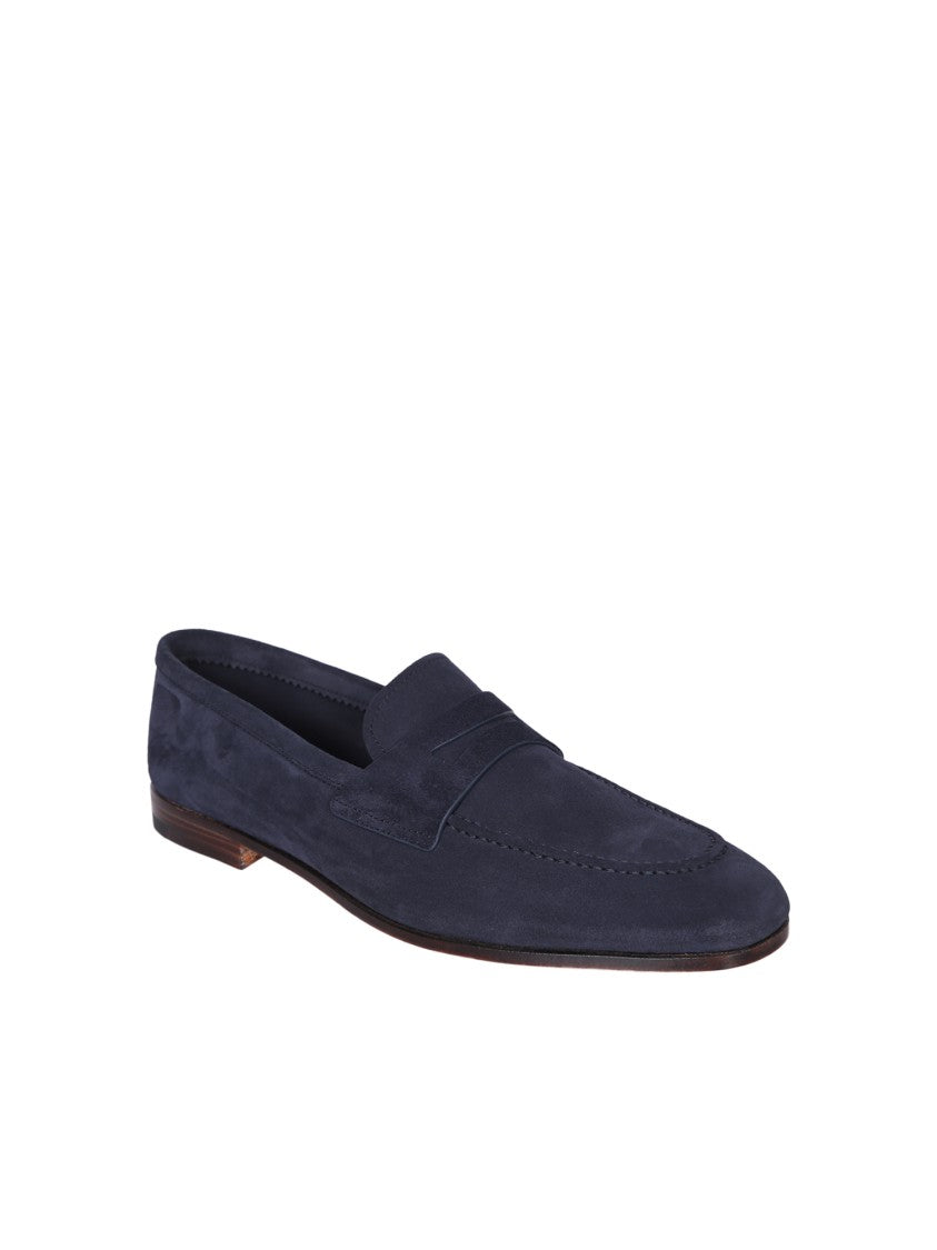 Church's Blue Leather Loafers