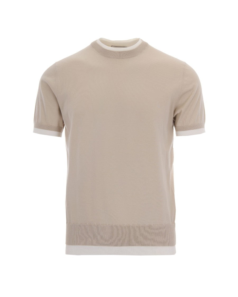 Paolo Pecora Contrasting Knit T-Shirt