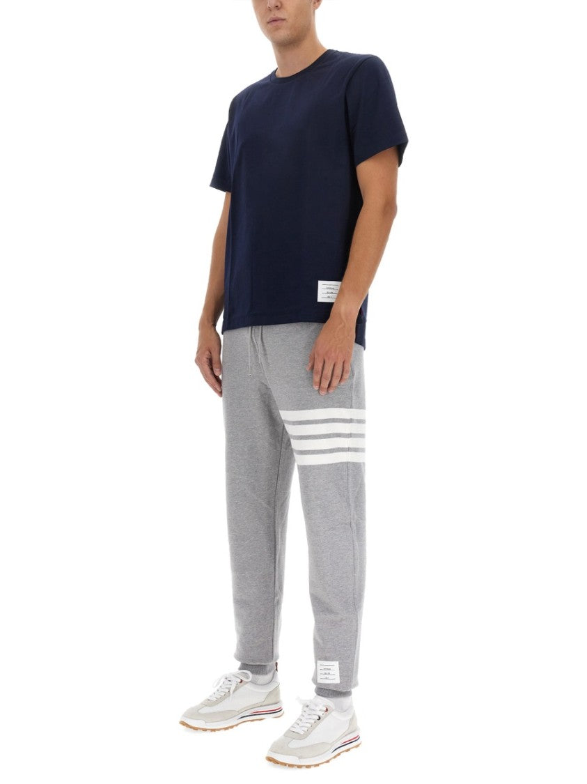 Thom Browne Classic Cotton Fleece Pants