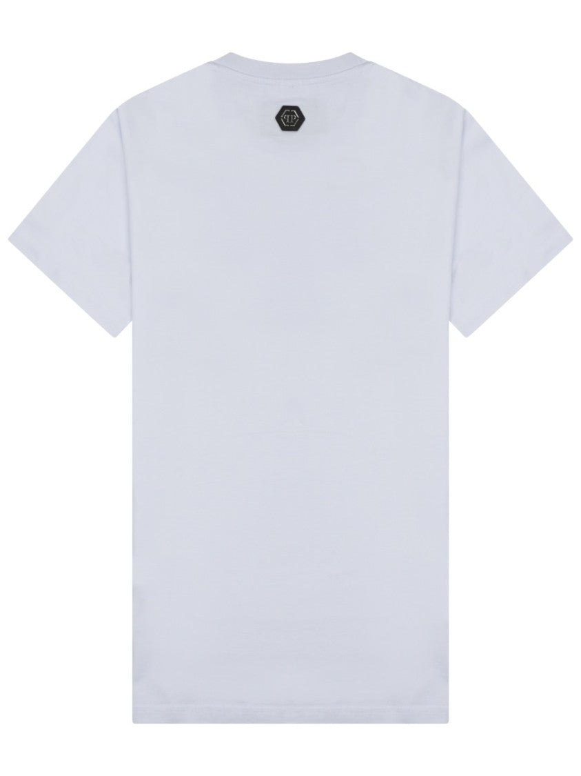 Philipp Plein Short-Sleeve T-Shirt With Hexagonal Logo