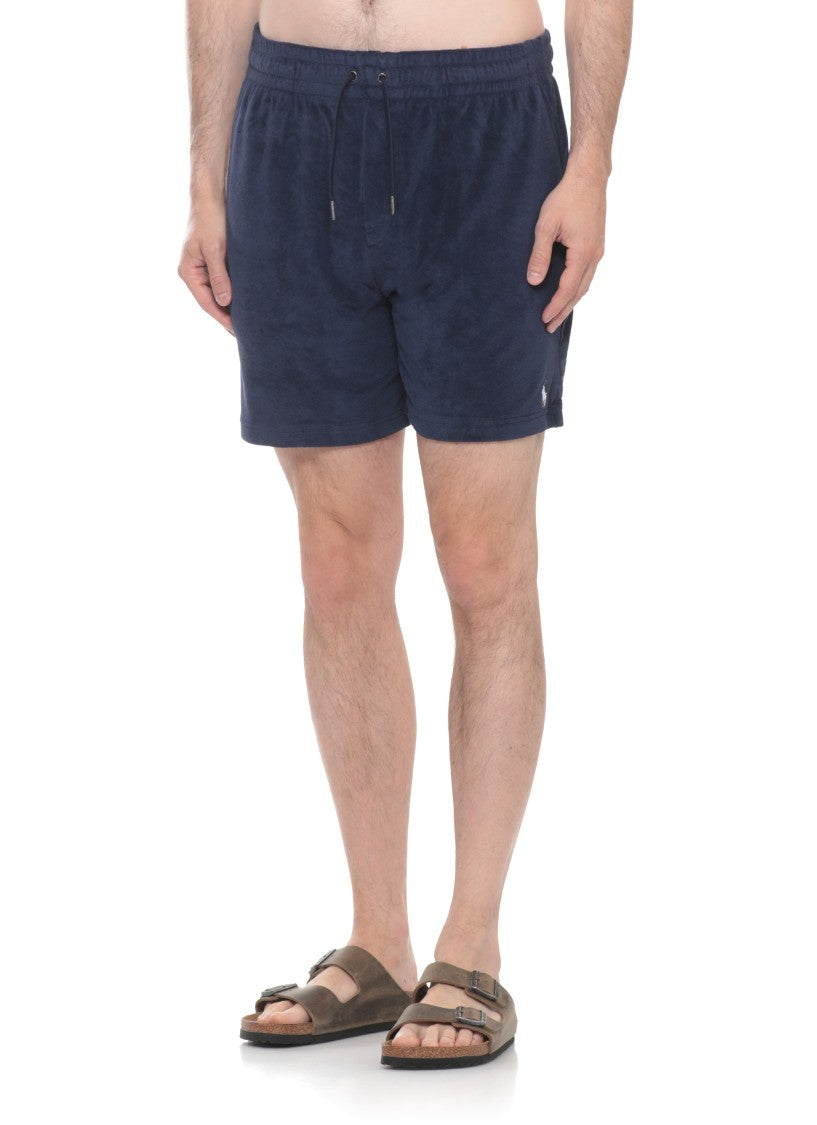 Polo Ralph Lauren Blue Terrycloth Pony Shorts