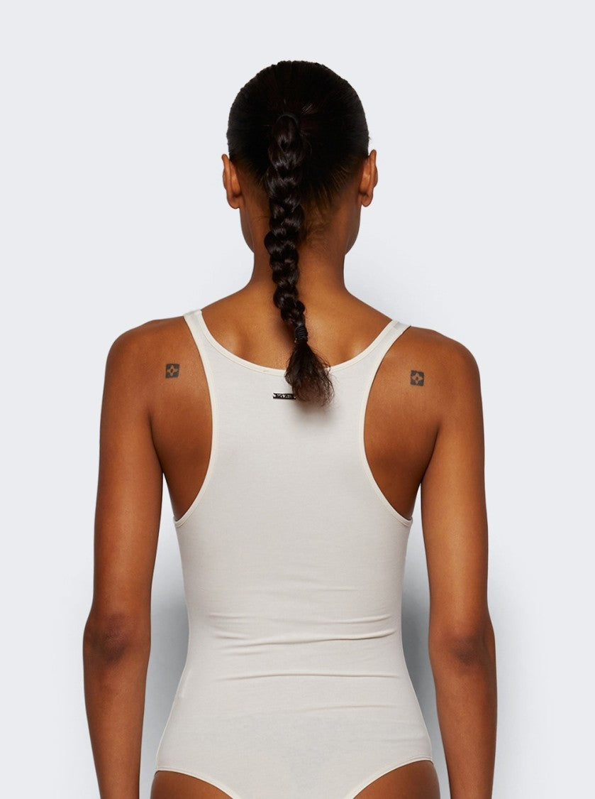 Mugler Pierced Bodysuit - Snow