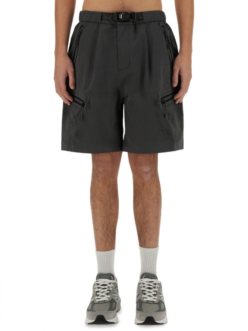 Alpha Industries Shorts With Laser-Cut Design