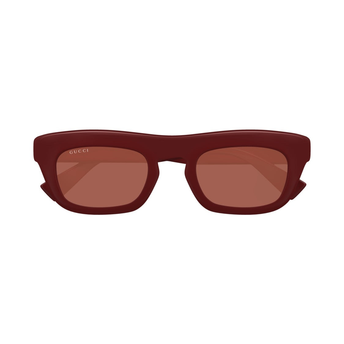 Gucci Gg1777s Bold Rectangular Frame Sunglasses