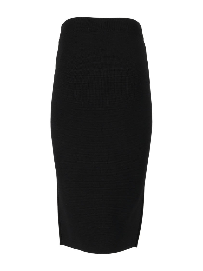 Elisabetta Franchi High-Waisted Fitted Midi Skirt
