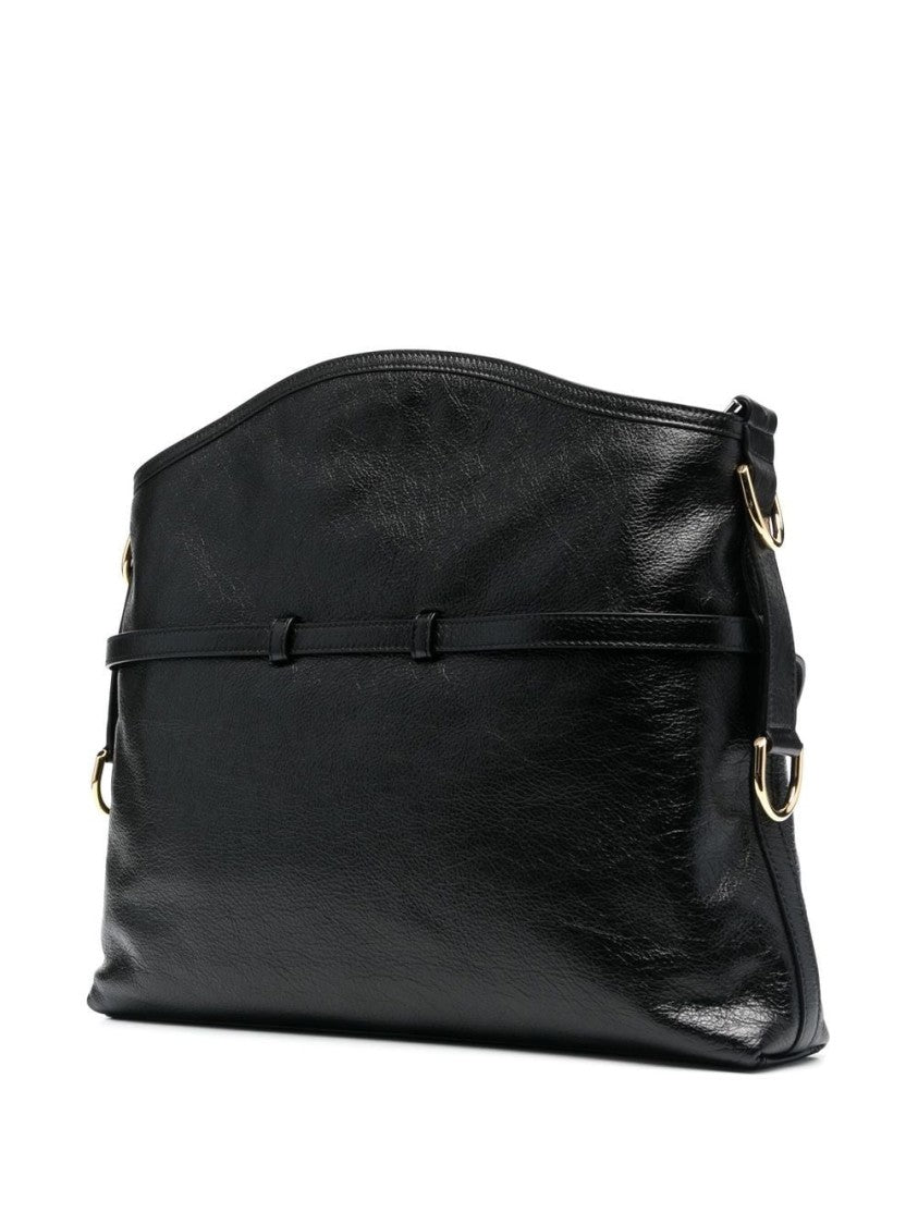Givenchy Black Calfskin Leather Shoulder Bag